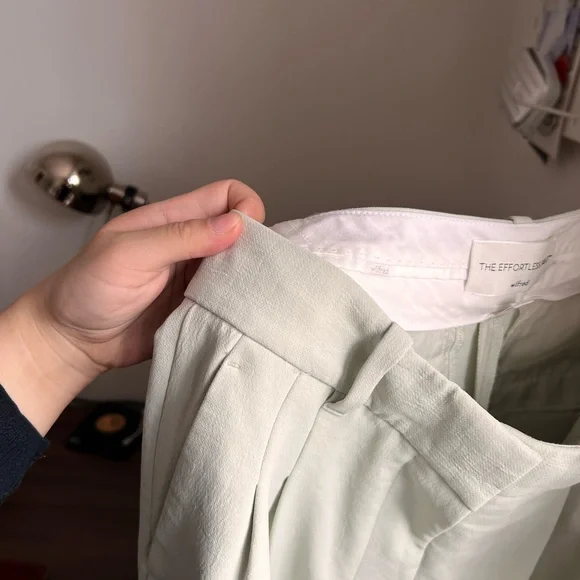 Aritzia Effortless Pants - Sage Green (Limited Edition Colour) - Regular Length - Picture 6 of 6